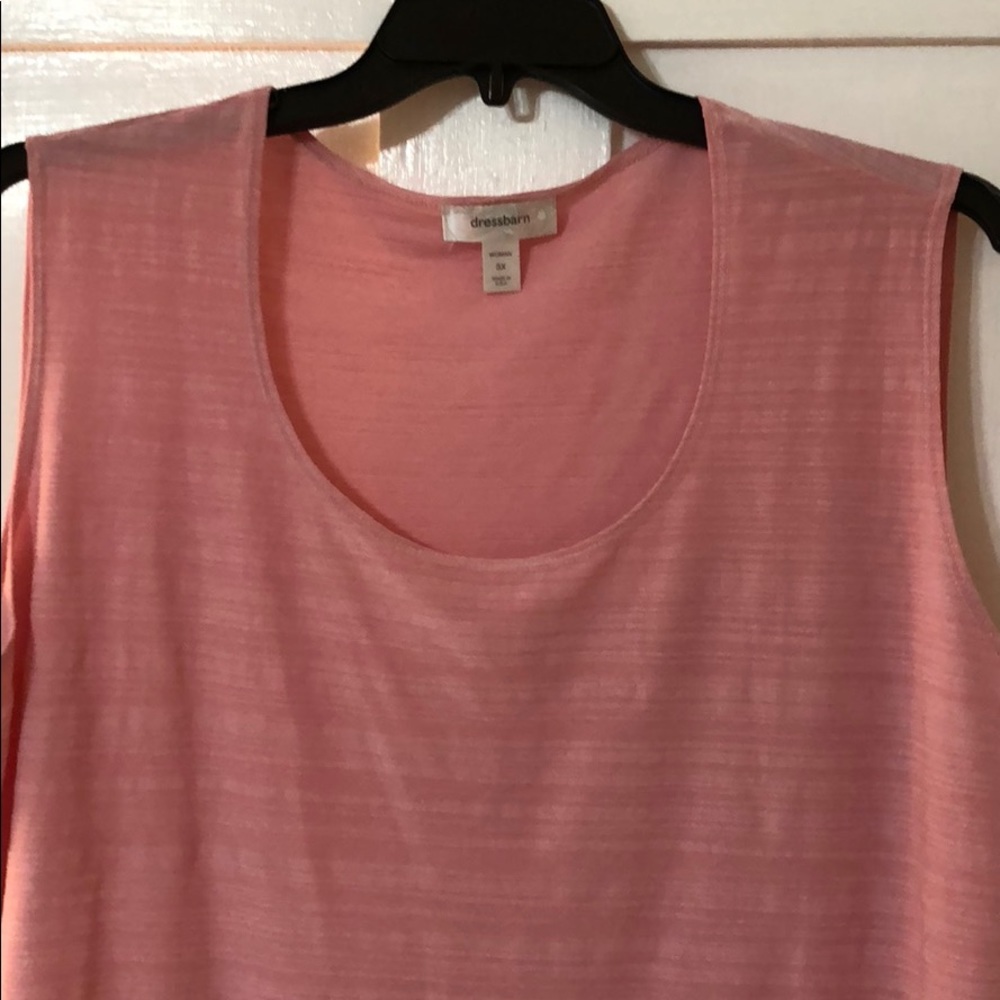 Dressbarn Pink Shell - Picture 3 of 3